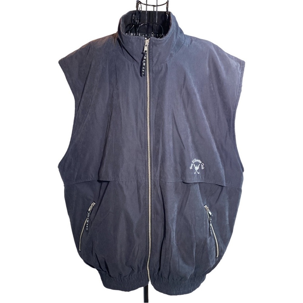 SDI TEC Tam O'Shanter Club Full Zip Fleece Lined Vest Black Size XXL